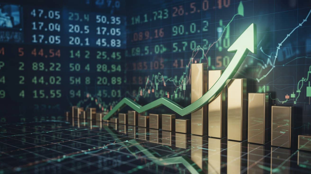 Акции растут