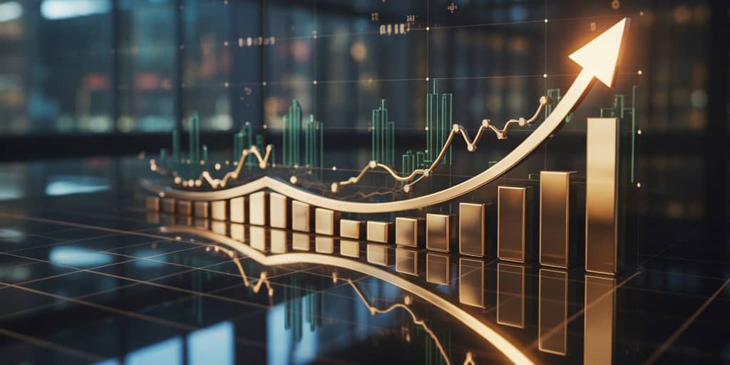 График роста золота