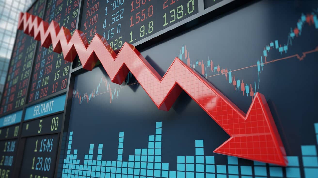 Акции падают