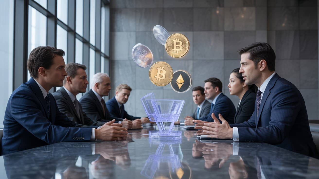 Обговаривание криптовалют