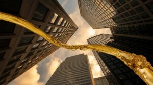 Нефть течет