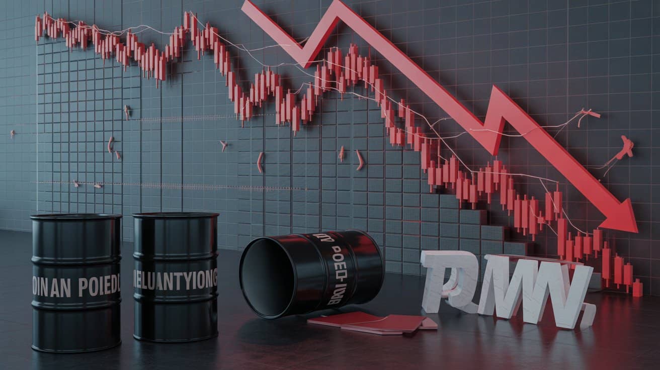 Нефть падает