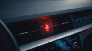 Предупреждение в машине