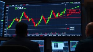 DAX застопорился у ключевого сопротивления: быки и медведи в противоборстве