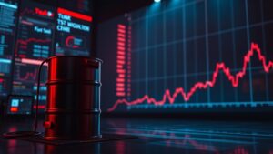 Рынки США снизились на фоне нефти и тревог за рост