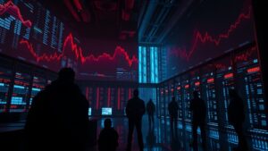 Фьючерсы Nasdaq рухнули на фоне расходов на ИИ